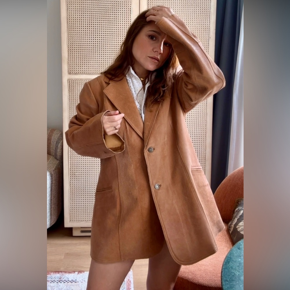 Women's Tan Blazer